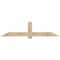 Ekena Millwork Eugene Rough Sawn Timber Gable Bracket, Douglas Fir, 84"W x 21"H x 2"D x 6"F, 6/12 Pitch GBW084X21X0206EUG00RDF - alternate 1